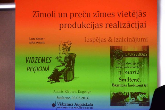 “Reģionālie zīmoli un preču zīmes vietējo produktu realizācijai” 